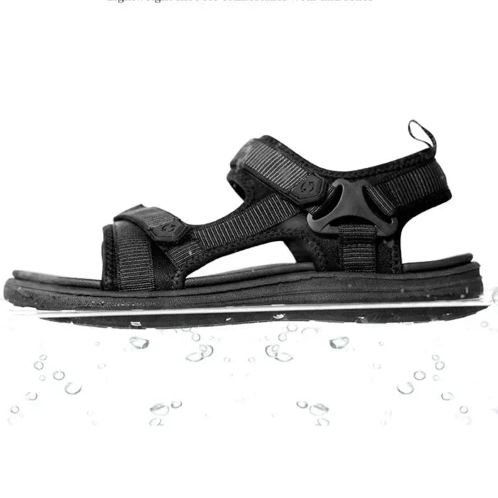 Sandália Masculina Antiderrapante com Fechamento em Velcro