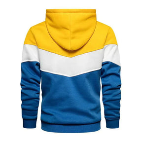 Moletom Masculino Listrado com Capuz - Estilo Streetwear Casual